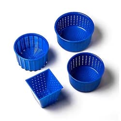 Hozprom Cheese Molds Manufacturer Cheese making Cheese Molds Set Original HOZPROM Cheesemaking Cheese making kit Ricotta Molde para queso Basket mold Cheese rennet Cheese making rennet Goat Cheese making mold Rennet | 0.88-1.55 lbs