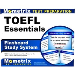 Mometrix TOEFL Essentials Flashcard Study System: TOEFL Practice Questions and Exam Review for the Test of English as a Foreign Language