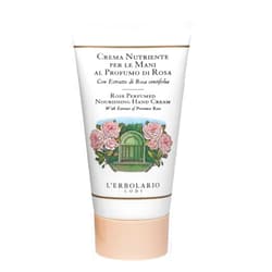 L'Erbolario L’Erbolario Rose Perfumed Nourishing Hand Cream - Hand Lotion for Dry, Cracked Hands - Floral Rose Fragrance - Skin Barrier Repair Cream - 2.5 oz