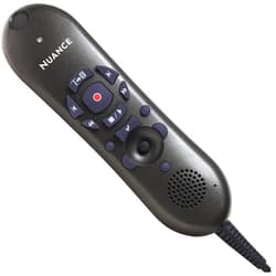 Nuance Dragon Nuance 0POWM2N-004 PowerMic II Speech Recognition Hand Microphone with Cradle, Designed for Enhanced Physician Productivity, USB Connectivity, Noise-Cancellation Technology