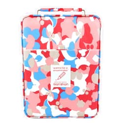 Qianshan Pencil Case Holder Slot - Holds 202 Colored Pencils or 136 Gel Pens with Zipper Closure - Large Capacity Polyester Pen Organizer for Watercolor Pens or Markers - Perfect for Artist Camouflage Floret