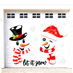90shine 28PCS Christmas Garage Door Decorations Magnets - Snowman Snowflake Xmas Holiday Refrigerator Fridge Kitchen Decor