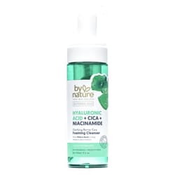 By Nature Foaming Cleanser with Hyaluronic Acid + Cica - Hydrating Face Cleanser For Bright and Fresh Skin - Skincare from New Zealand - 5 fl.oz