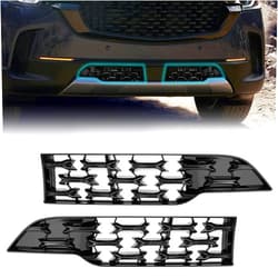 CNYGO Front Grill Mesh Compatible With 2023 2024 Mazda CX-50, Front Mesh Grill Inserts Trims for CX50 2023 2024, Front Mesh Grille Cover Guard, Car Exterior Accessories Replacement