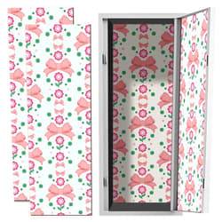 ANPHSIN 2 Pcs Strong Magnetic Wallpaper for School Locker - 36''x12'' Reusable Magnet Locker Decorations, Easily Install, Locker Accessories for Middle High School, Bows
