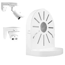 Compcctv Security Camera Mount Bracket,Universal Wall Ceiling Mount Bracket for Security CCTV Hikvision Dome Camera, CCTV Security Camera Mount Bracket,