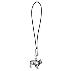 JewelsofUS Sterling Silver 3-D Bull Dog Cell Phone Dangling Charms