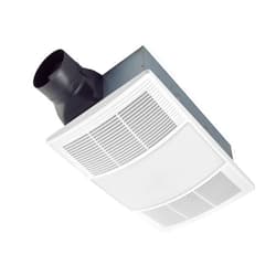 Broan-NuTone BHFLED110 PowerHeat Bathroom Exhaust Fan, Heater, and LED Light Combination, 110 CFM