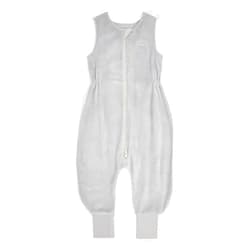 HALO Sleepsack Toddler Sleeping Bag, Luxe Fleece Wearable Blanket, TOG 2.0, Grey, 12-24M
