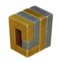 BePuzzled |Coil Hanayama Metal Brainteaser Puzzle Mensa Rated Level 3, for Ages 12 and Up