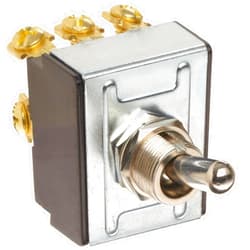 Artist Unknown Morris Products 70301 Toggle Switches, 3 Pole, On/Off, 1.09