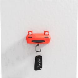 Generic Happy Car Key Hook Hanger (Red)