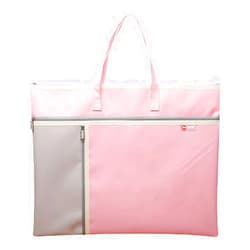 Shulaner Art Portfolio Bag with Zipper and Handle Large Capacity Oxford Bag Artwork Storage Container A3 Size