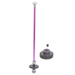 Dilwe RC Gear Drive Shaft,Metal Drive Shaft RC Central Drive Shaft Kit Upgrade Parts for WLtoys 124018/124019 1/12 RC Car Car model accessory