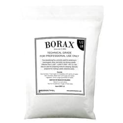 Rosenthal Collection Borax Flux Granular 5 MOL Melting Gold Silver Jewelry Casting Glazing Crucibles and Soldering (1/2 LB)