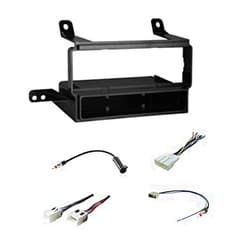 ASC Premium Car Stereo Install Dash Kit, Wire Harness, and Antenna Adapter to Install an Aftermarket Single Din Radio for Select Nissan Frontier, Pathfinder, Xterra X Vehicles - See Compatible Years Below