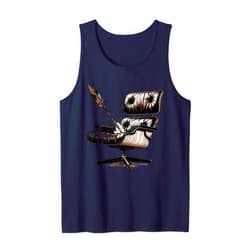 BizzyflyUSA Mid Century Modern Vintage Eames MCM Shopper Hunter Retro Tank Top