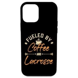 Sticks Lacrosse Ball Boots Gear Gifts For Men iPhone 12 mini Fueled by Coffee and Lacrosse Lax Legend Fan Mom Lacrosse Case
