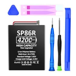 SHENMZ 4200mAh Replacement Battery for PS Vita 2000, PSV2007, PCH-2007, fits Part Number 4-451-971-01, SP86R, Game Console Cameron Sino CS-SP860SL 3.7V Li-ion