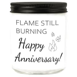 RIZOOCE Anniversario Gifts for Couple, Women & Men, Romantic Anniversary Candle Gifts for Him Her Wife Husband, 1st 5th 10th 25th 50 Year Wedding Anniversary Decorations