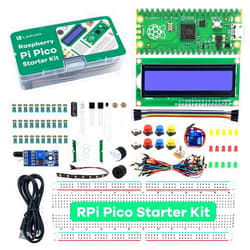 LAFVIN Basic Starter Kit for Raspberry Pi Pico,LCD1602,SG90 with Tutorail