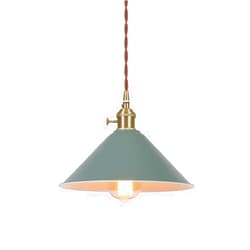 MTDYD E27 Single Head Hanging Light, Creative Personality Iron Chandelier, Ceiling Pendant Lamp, Metal Lamp Shade, Lighting Fixture for Restaurant Cafe Decoration