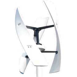 SZYARA 9000W Noiseless Vertical Magnetic Levitation Upright Wind Turbine, Waterproof Loader 3 Leaves Wind Turbine for House Camping