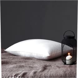 Johalaide Goose Down Feather Bed Pillows King Size 20x36 Set of 2, 100% Cotton Cover
