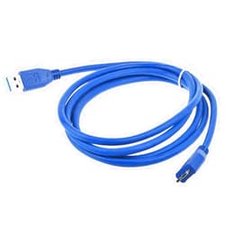 K-MAINS 6ft USB 3.0 Data Cable Cord for Seagate Slim Portable for Mac 500GB STCF500203