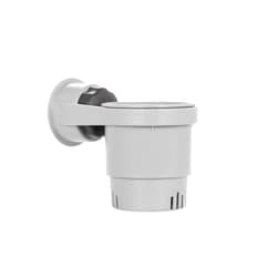Camco RV Cup Holder with Mechanical Suction – Portable Drink Holder for RVs, Campers, & Boats - Features Heavy-Duty Suction Cup Mount Compatible w/Smooth, Non-Porous Surfaces - Gray (53084)