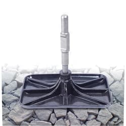 HYYKJ-US Jack Hammer Compactor Plate Tamper Rammer Plate 12.2x8.3 Manganese Steel Material