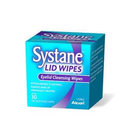 Systane Lid Wipes Eyelid Cleansing Wipes, 30 Count (Pack of 3)