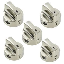 GYOFFULL 318282310 Stove Knob Gas Oven Range Control Knob Compatible with Fridgidaire Burner Replacements Part 1062940, AH979119, EA979119, PS979119(5PCS)
