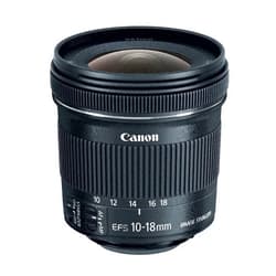 Canon EF-S 10-18mm f/4.5-5.6 is STM Lens, Lens Only
