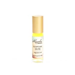 Kuumba Made Egyptian Musk Fragrance Oil Roll-On 0.125 fl oz (3.7ml) | Rollerball Perfume | Alcohol Free
