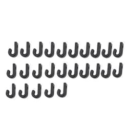 VGEBY 25Pcs Kayak J Hooks, J Shape Lashing Hooks Kayak Bungee Cord Hooks for Kayak Canoe Paddle Board Kayak Bungee Hooks Bungee Paracord Screw On J Hook Kayak J Hooks Kayak J Hooks Kayak