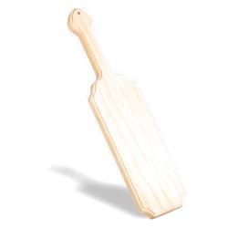 Pllieay 15 Inch Unfinished Wooden Paddle, Greek Fraternity Paddle, Solid Pine Wood Paddle, Wooden Frat Paddle, Natural Color Craft Wood Ideal for DIY Home Decoration