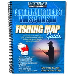Sportsman's Connection,Jim Billig Central-Northeast Wisconsin Fishing Map Guide