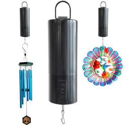 GOOLLYRUSIM Goolyrusim Wind Spinner Motor, Rotating Battery Operated Motor for Wind Spinners Chimes Sun Cather Disco Mirror Ball, Revolving Hanging Display Motor for Garden Decoration Yard Decor Ornament 20 RPM