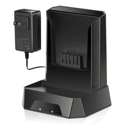 JYJZPB Replacement Fast Charger for Hoover ONEPWR Battery, Compatible for Hoover BH05140, BH25040, BH15030,BH25030, BH15260PC Series Battery, with LED Flashing Indicator Lights(Batteries not included)