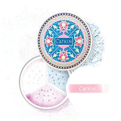 CATKIN Poreless Finish Loose Setting Powder Makeup, Translucent Matte Finishing Makeup for All Skin Tones, 3 Colors Even Skin Tone – 0.42 oz Includes Velour Puff