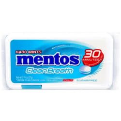 Mentos Clean Breath Hard Mints 0.74 OZ, Wintergreen (Pack of 4)