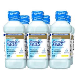 GoodSense Electrolyte Oral Solution, Unflavored, Designed to Help Prevent Dehydration; Replaces Electrolytes, Fluid and Zinc, 33.8 Fluid Ounces (Pack of 6)