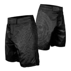 AUREIKA Men’s Aztec Fight Shorts – Stretchable MMA Shorts for BJJ, Jiu Jitsu, Wrestling, Boxing, and Muay Thai Training