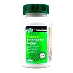 RIGHT REMEDIES Extra Strength Headache Relief Geltabs with Acetaminophen, Aspirin (NSAID) & Caffeine, Value Pack (200 Geltabs), Muscle Aches, Back & Body Pain Relief, Generic Excedrin Extra Strength