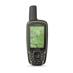 Garmin 010-02258-10 GPSMAP 64sx, Handheld GPS with Altimeter and Compass, Preloaded With TopoActive Maps, Black/Tan
