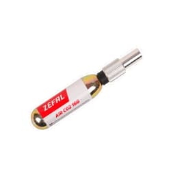 Zefal Unisex's Ez Adaptor C02 Pump-Silver, Small, Universal