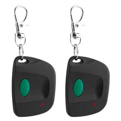 LAWOHO 10 Dip Switch 310Mhz Garage Door Remote Control Compatible with Stanley 1050|1082|105015|109410, Digi-Code 5012|5062|5032|5042|5072, Heddolf S219|S220 Garage Door Opener Transmitter 2 Pack