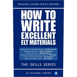 By Caroline Krantz (Author), Sarah Cunningham (Author), Rachael Roberts (Author), Philip Kerr (Author), Paul Dummett (Author), John Hughes (Author) & 2 more How To Write Excellent ELT Materials: The Skills Series (Training Course For ELT Writers)