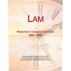 By Icon Group International (Author) Lam: Webster's Timeline History, 2001 - 2007